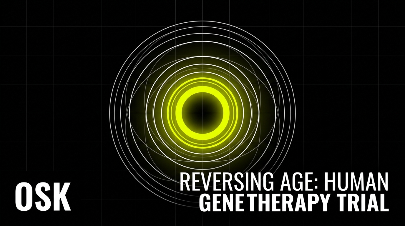A World First: The Gene Therapy Designed to Make Aging Cells Young Again Has Entered Human Trials
