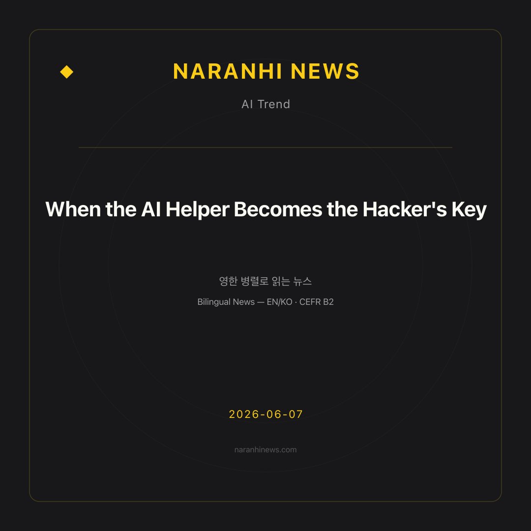 When the AI Helper Becomes the Hacker's Key